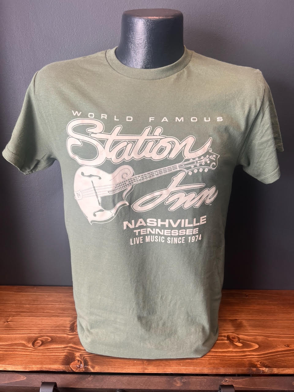 Station Inn Green T-Shirt
