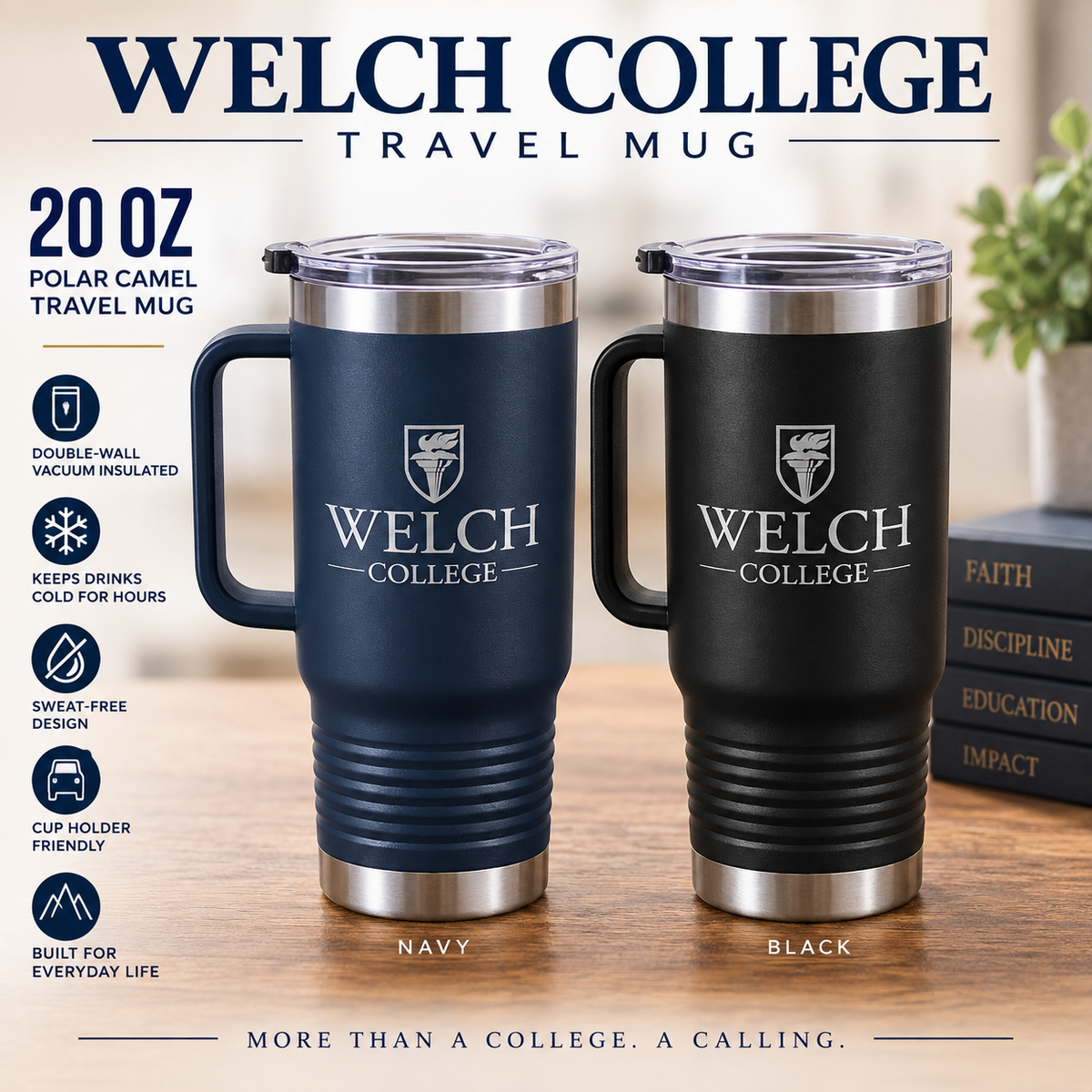 20 oz Tumbler with Handle