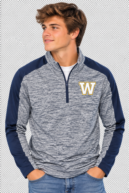Power W Half-Zip Athletic Pullover