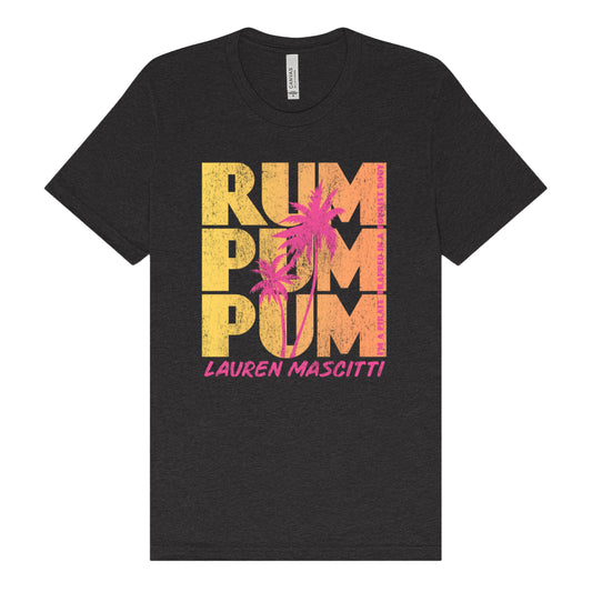 Rum Pum Pum T-Shirt - Dark Heather Grey