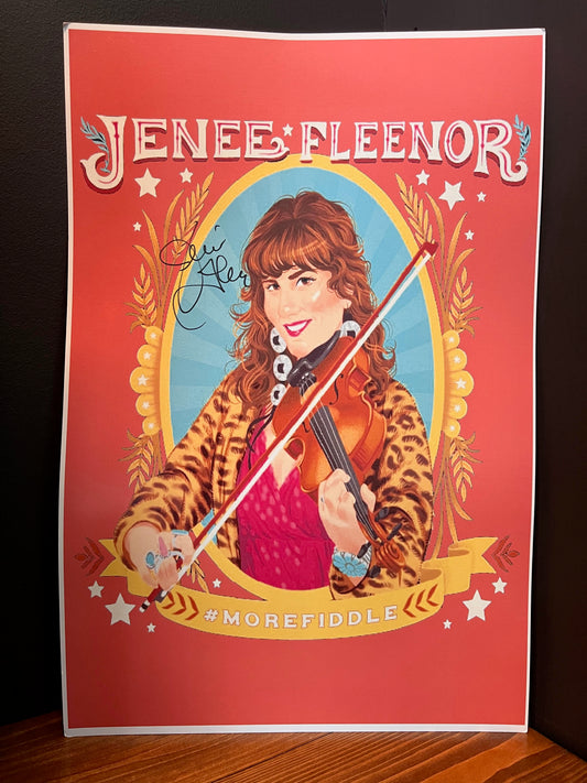 Retro Western Poster - Autographed