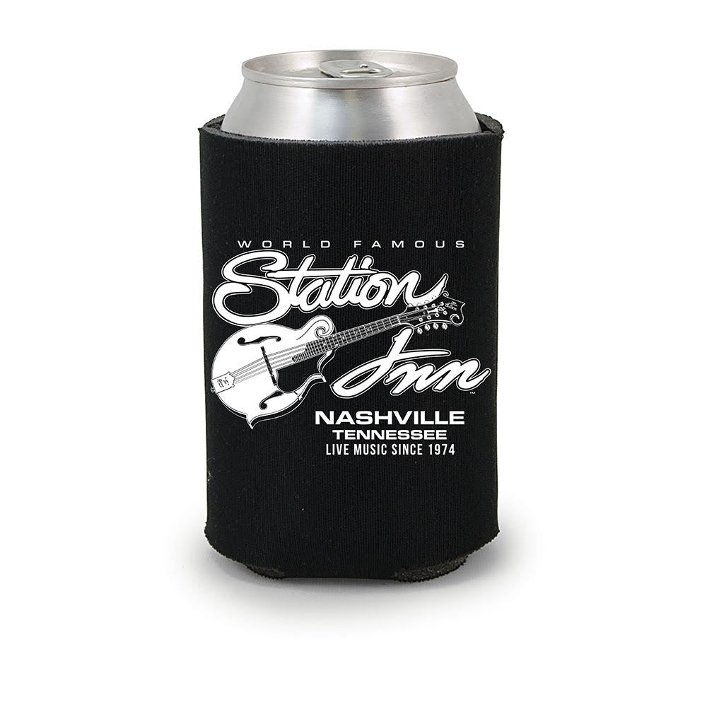 Station Inn Black Koozie