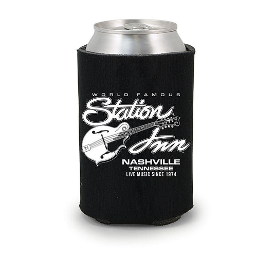 Station Inn Black Koozie