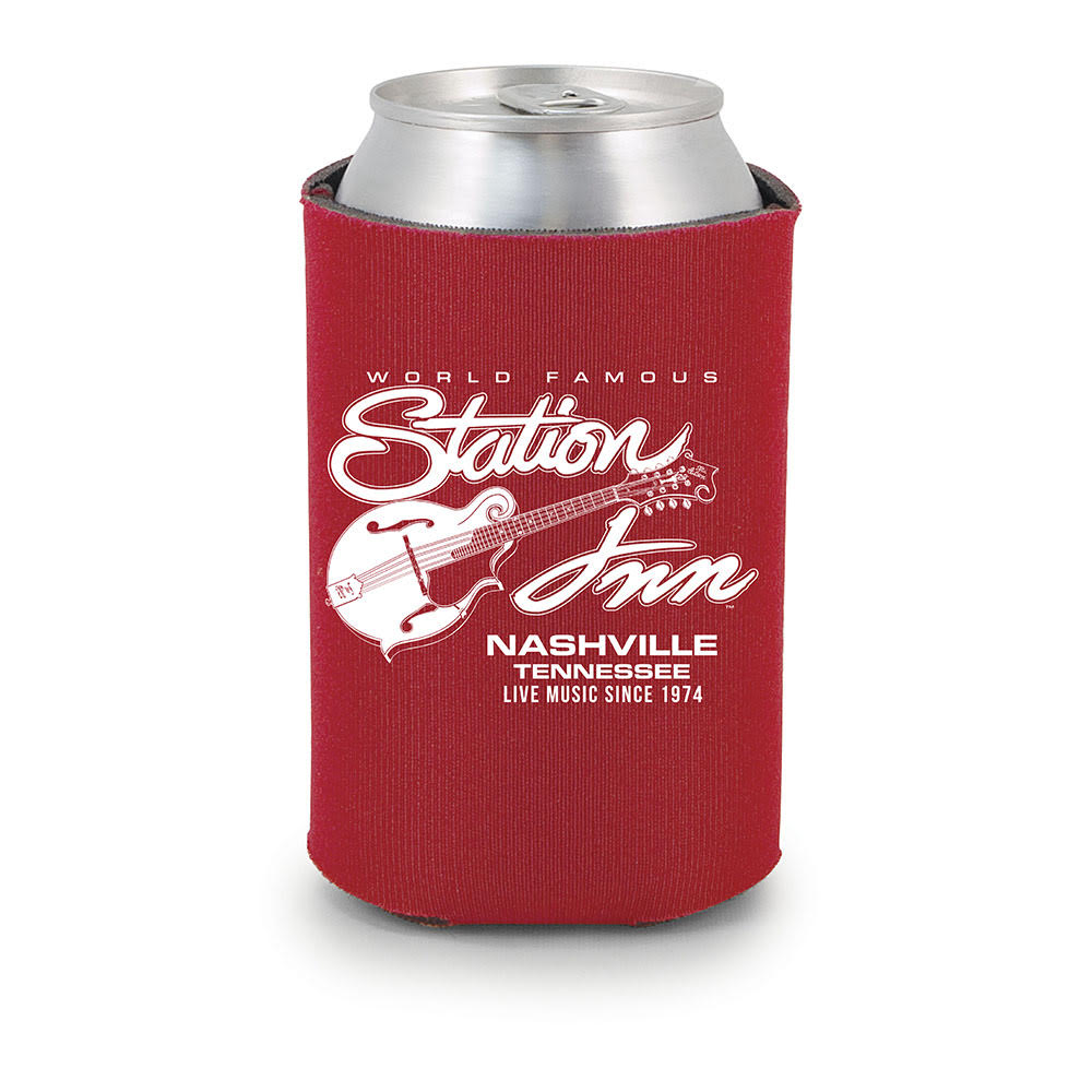 Station Inn Red Koozie